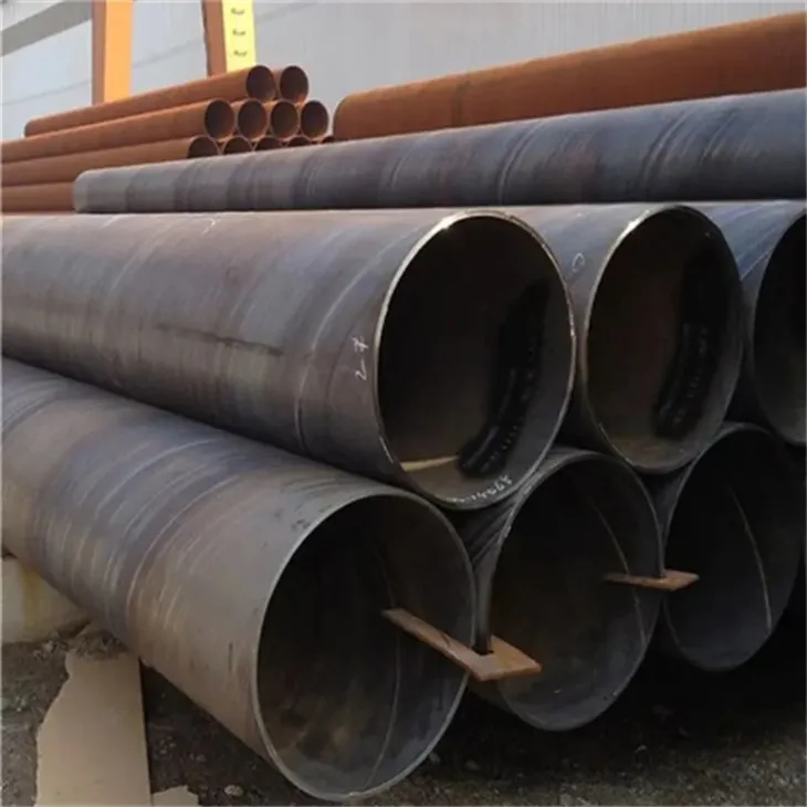 A333 szénfekete spirálhegesztett acélcső