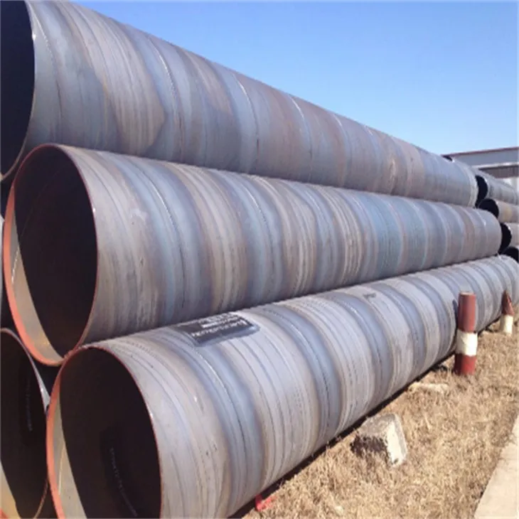 ASTM A252 Grade 3 SAW Spirál acélcső