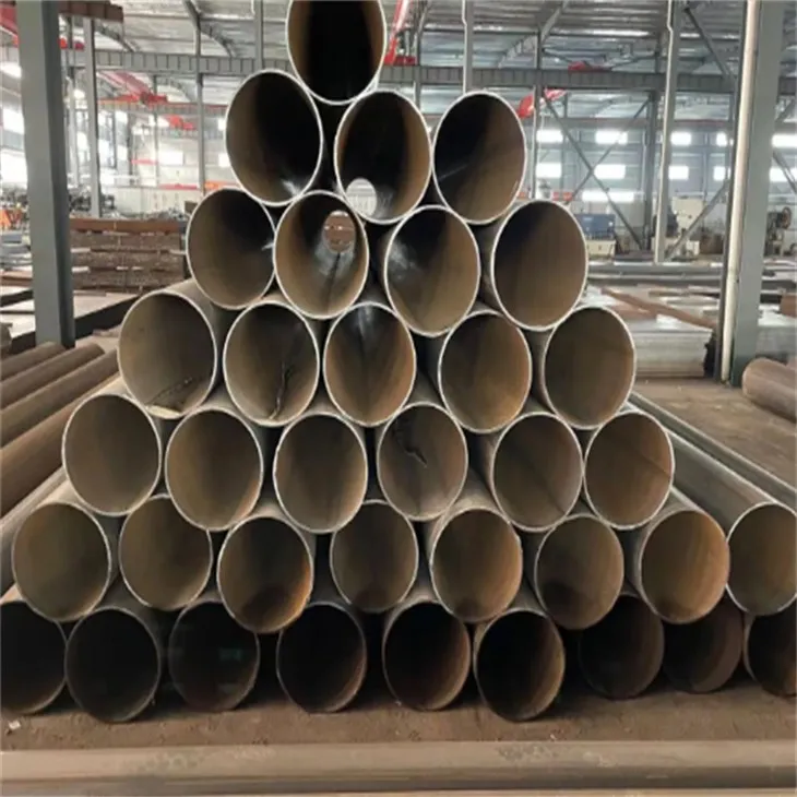 Fekete A36 egyenes varratú hegesztett cső