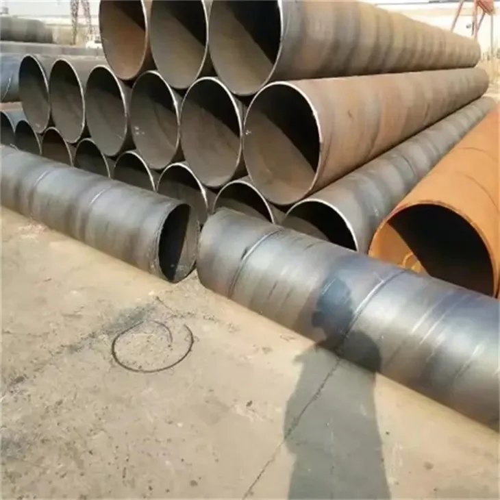 Carbon S235j varrat nélküli spirál acélcső