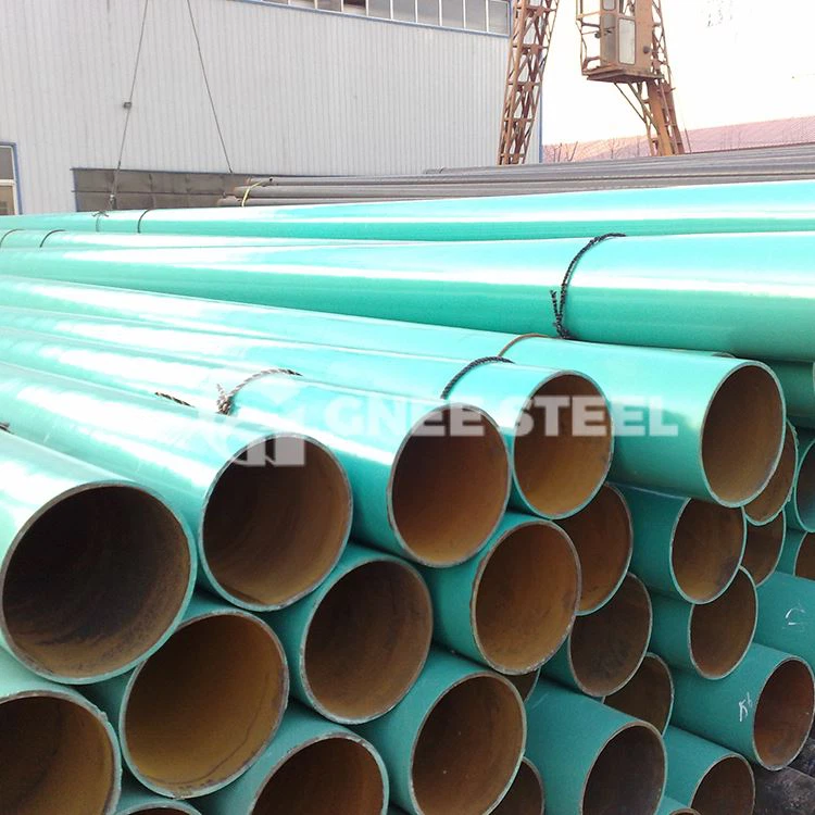 IPN8710 3PE nagyobb átmérőjű korróziógátló spirális acélcső