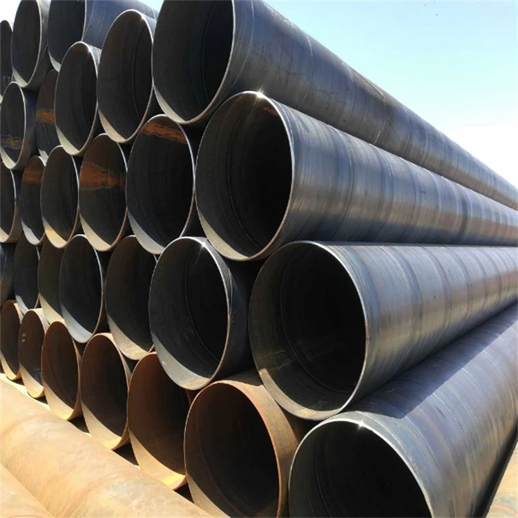 Nagy átmérőjű spirális acélcső A53