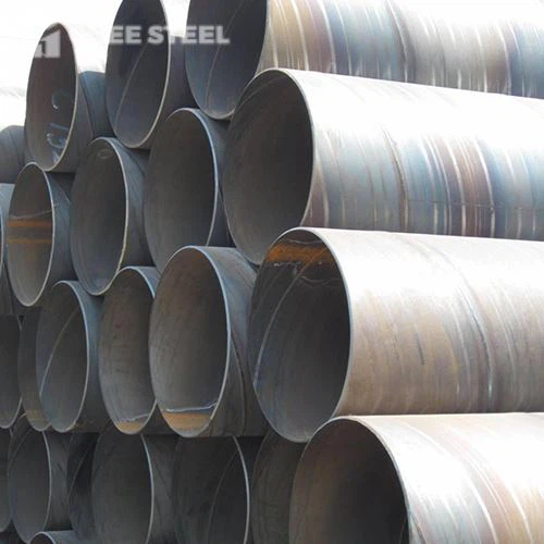 Q345 szén spirális hegesztett acélcső ipari számára