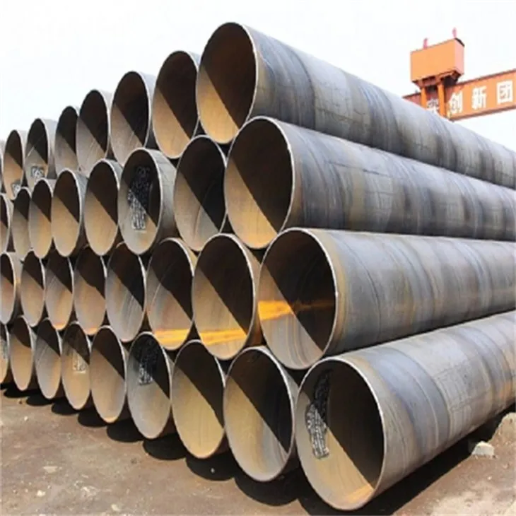 Q345 szénacél cső spirálisan hegesztett cső