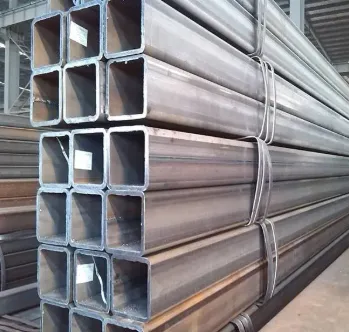 S235JR hegesztett négyszögletes szerkezeti acélcső