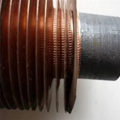 KL bordás cső| recézett L bordás cső