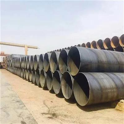 Nagy átmérőjű spirális acélcső A106