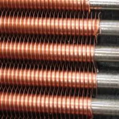 LL bordás cső, átlapolt L típusú bordás cső