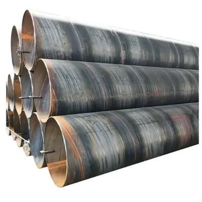 X52 szén spirális hegesztett acélcső