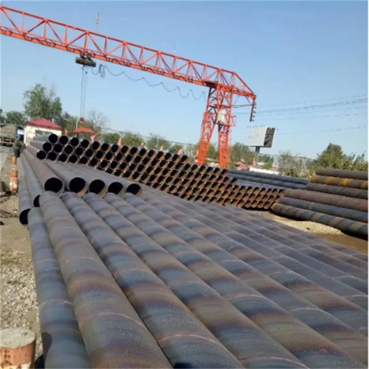 X42 X52 Carbon spirálhegesztett acélcső